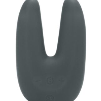Dual Motor Clitoral Vibe - Grey