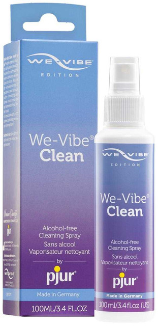 We-Vibe Clean Spray By Pjur For We-Vibe Toys With Gentle Formula 100 Ml