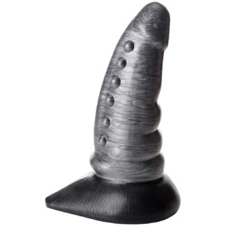 Creature Penises Beastly Silicone Dildo 8.3 inches - Silver