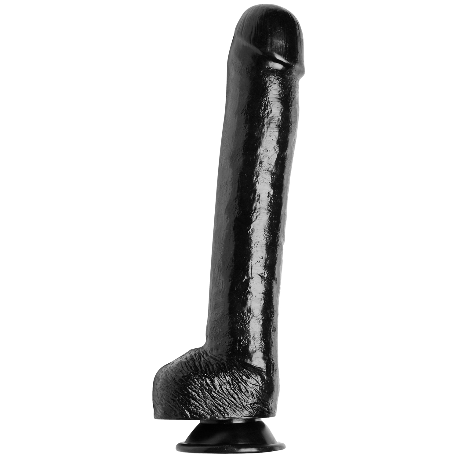 Master Series Master Penis The Black Destroyer Huge Dildo 16.5 inches - Black