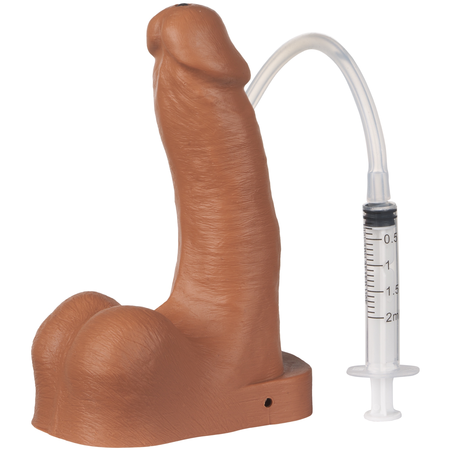 Tantus Pop n' Play Squirting Packer - Light Brown