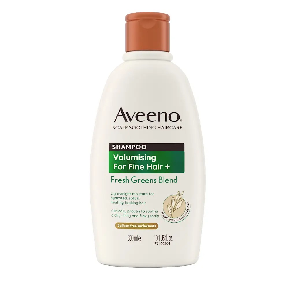 Aveeno Volumising Fresh Greens Shampoo 300ml