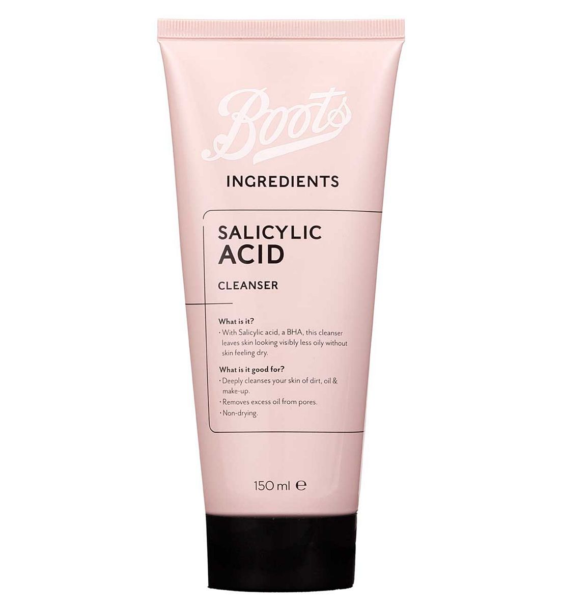 Boots Ingredients Salicylic Acid Cleanser 150Ml