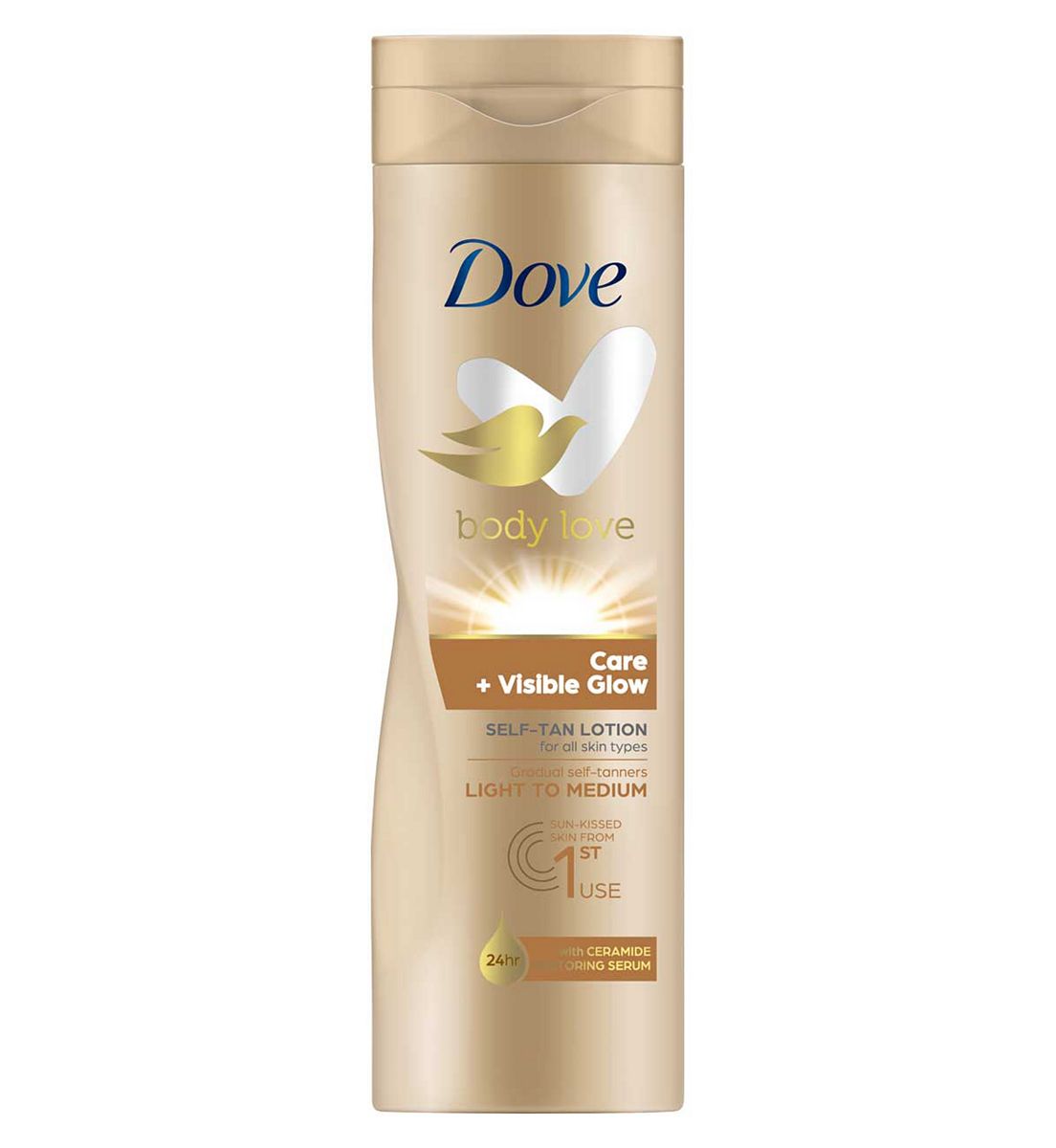 Dove Lotion Visible Glow Fair250 ml, 250ml