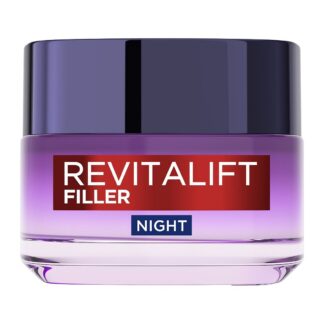 L'Oreal Paris Revitalift Filler Replumping Anti-Ageing Night Cream With Hyaluronic Acid 50ml