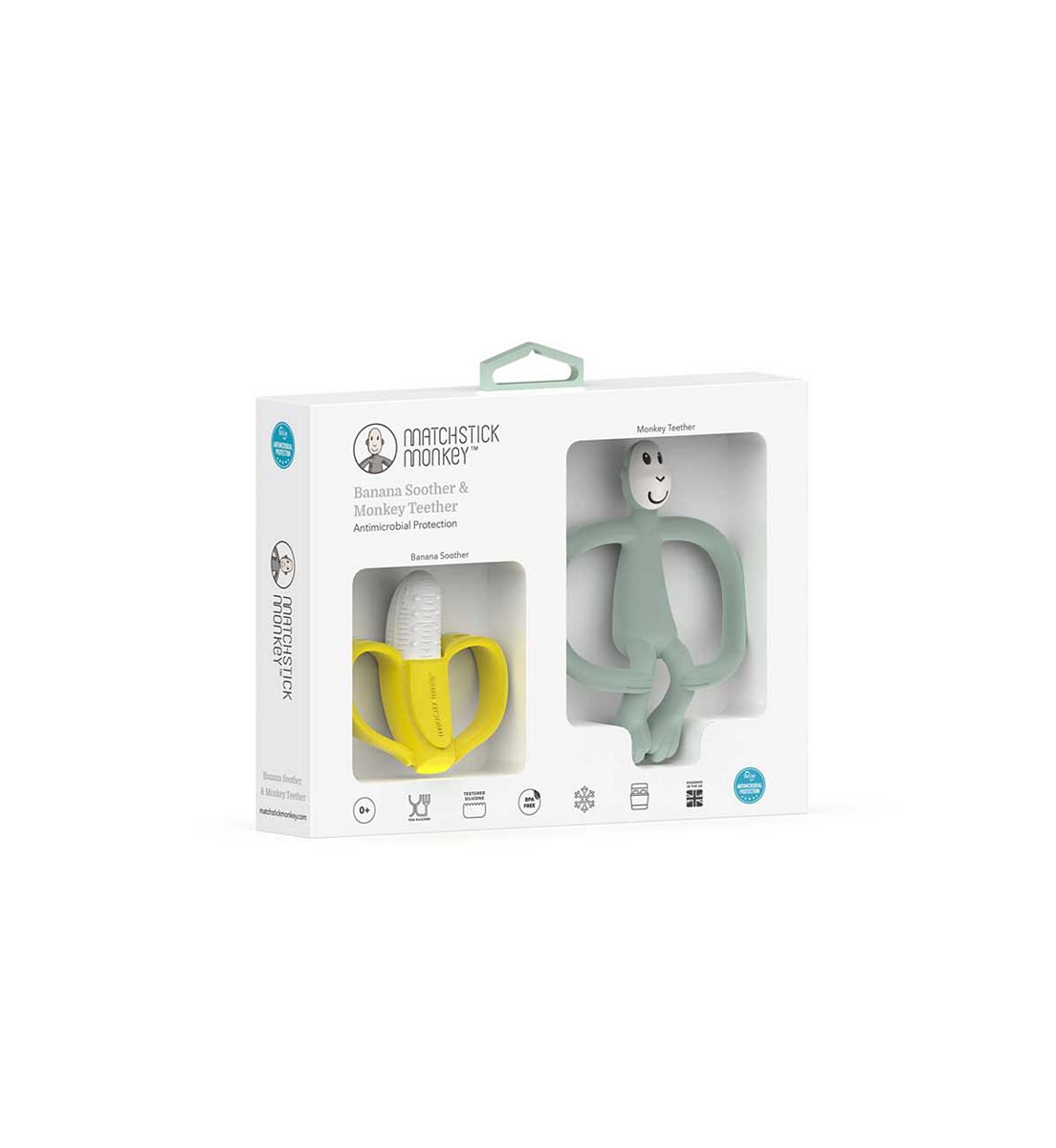 Matchstick Monkey Monkey Teether & Banana Gift Set