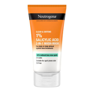 Neutrogena Clear & Defend 2 in 1 Wash-Mask 150ml
