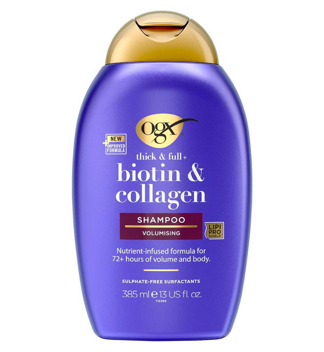 OGX Thick & Full+ Biotin Collagen Ph Balanced Shampoo 385ml